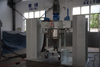 Mélangeur électrostatique de récipient de poudre antidéflagrant en spirale